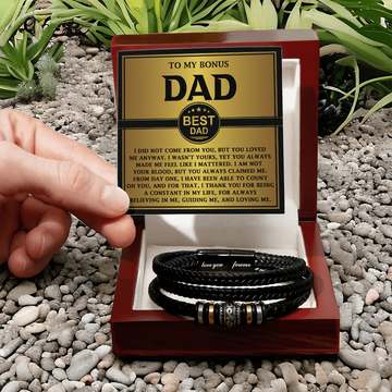 Mens Love You Forever Bracelet Luxury Box DAD0000002BR