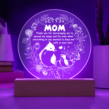 Acrylic Circle Plaque MOM0000064ACP
