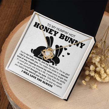 My Humpin' Hot Bunny - My Love, My Life, My Bunny - Smile In A Special Kind Of Way - Hopping Around My Mind - How Special You Are To Me - Will Always Love You - Love Knot Necklace LN, SMT0000026LN