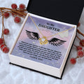 To My Daughter - Brave And Strong - Angel Wings - Love Knot LN, DAU0000015LN - Sweet Yasmin 21