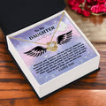 To My Daughter - Brave And Strong - Angel Wings - Love Knot LN, DAU0000015LN - Sweet Yasmin 21