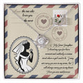 To My Dear Daughter - In My Arms - Love Knot Necklace LN, WED0000015LN - Sweet Yasmin 21