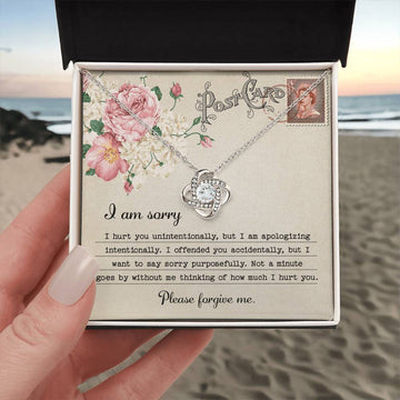 Sorry - I'm Apologizing Intentionally - Please Forgive Me - Love Knot LN, APZ0000001LN