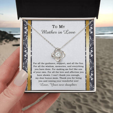 To My Mother In Law - One Of Your Own - Love Knot LN, MOM0000001LN