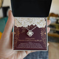 My Daughter, Wedding, Bride, Wife, Little Girl - Beautiful Memories - Love Knot Necklace LN, WED0000016LN - Sweet Yasmin 21