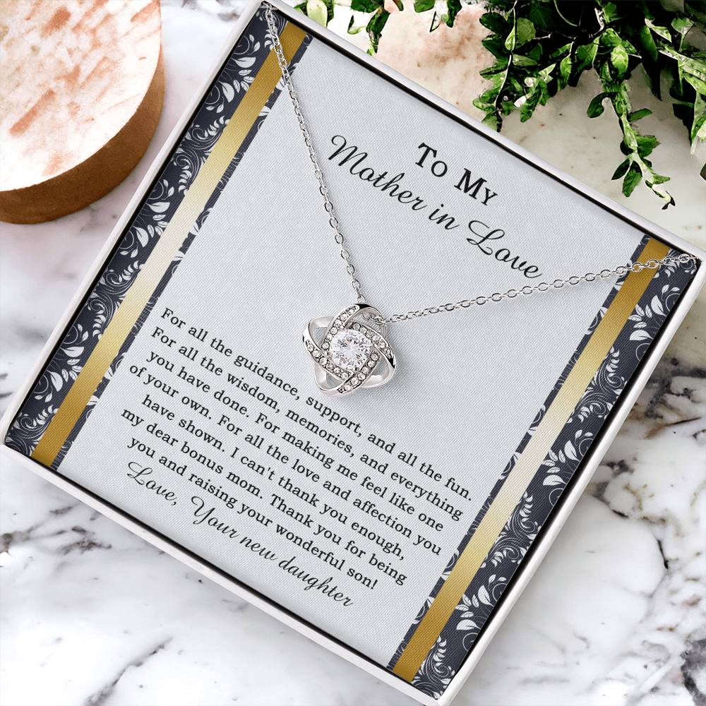 To My Mother In Law - One Of Your Own - Love Knot LN, MOM0000001LN