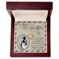 To My Dear Daughter - In My Arms - Love Knot Necklace LN, WED0000015LN - Sweet Yasmin 21