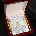To My Daughter - My Little Girl - Love Knot Necklace LN, WED0000013LN - Sweet Yasmin 21