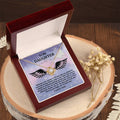 To My Daughter - Brave And Strong - Angel Wings - Love Knot LN, DAU0000015LN - Sweet Yasmin 21