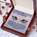 To My Daughter - Brave And Strong - Angel Wings - Love Knot LN, DAU0000015LN - Sweet Yasmin 21