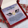 To My Daughter - Brave And Strong - Angel Wings - Love Knot LN, DAU0000015LN - Sweet Yasmin 21