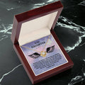 To My Daughter - Brave And Strong - Angel Wings - Love Knot LN, DAU0000015LN - Sweet Yasmin 21