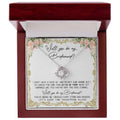 Will You Be My Bridesmaid - Love Knot Necklace LN, WED0000011LN - Sweet Yasmin 21