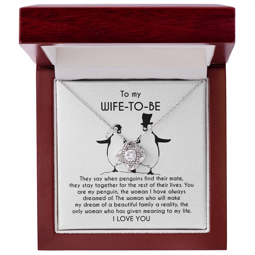My Wife To Be - My Penguin Mate, Love Knot LN, WIF0000009LN