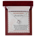 To The Most Beautiful Bride - Cherish You - Love Knot Necklace LN, WED0000008LN - Sweet Yasmin 21