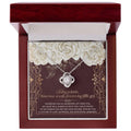 My Daughter, Wedding, Bride, Wife, Little Girl - Beautiful Memories - Love Knot Necklace LN, WED0000016LN - Sweet Yasmin 21