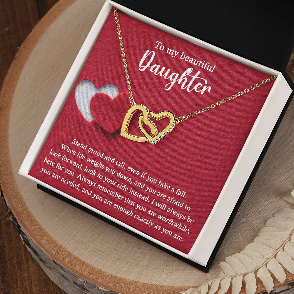 Interlocking Hearts Necklace (Gold) DAU0000008IH