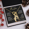 My Badass Daughter - Life May Not Be A Fairytale, But You Will Always Be My Princess - So Proud Of You, Always Brought Sunshine Into My Life - Loved Forever & Always - Interlocking Hearts Necklace IH, DAU0000010IH - Sweet Yasmin 21