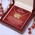 My Daughter - How Proud I Am Of All You've Done & Become - You're A Gift To All - You Have A Special Place In This World - I Love You - Interlocking Hearts Necklace IH, DAU0000001IH - Sweet Yasmin 21
