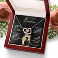 My Badass Daughter - Life May Not Be A Fairytale, But You Will Always Be My Princess - So Proud Of You, Always Brought Sunshine Into My Life - Loved Forever & Always - Interlocking Hearts Necklace IH, DAU0000010IH - Sweet Yasmin 21