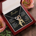 My Badass Daughter - Life May Not Be A Fairytale, But You Will Always Be My Princess - So Proud Of You, Always Brought Sunshine Into My Life - Loved Forever & Always - Interlocking Hearts Necklace IH, DAU0000010IH - Sweet Yasmin 21
