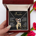 My Badass Daughter - Life May Not Be A Fairytale, But You Will Always Be My Princess - So Proud Of You, Always Brought Sunshine Into My Life - Loved Forever & Always - Interlocking Hearts Necklace IH, DAU0000010IH - Sweet Yasmin 21