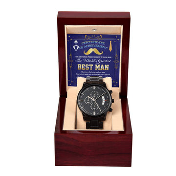 Best Man - The World's Greatest - Chronograph Watch WATBMN000003