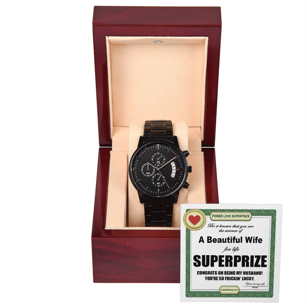 To My Husband - Super Prize - Chronograph Watch WATHUS000004