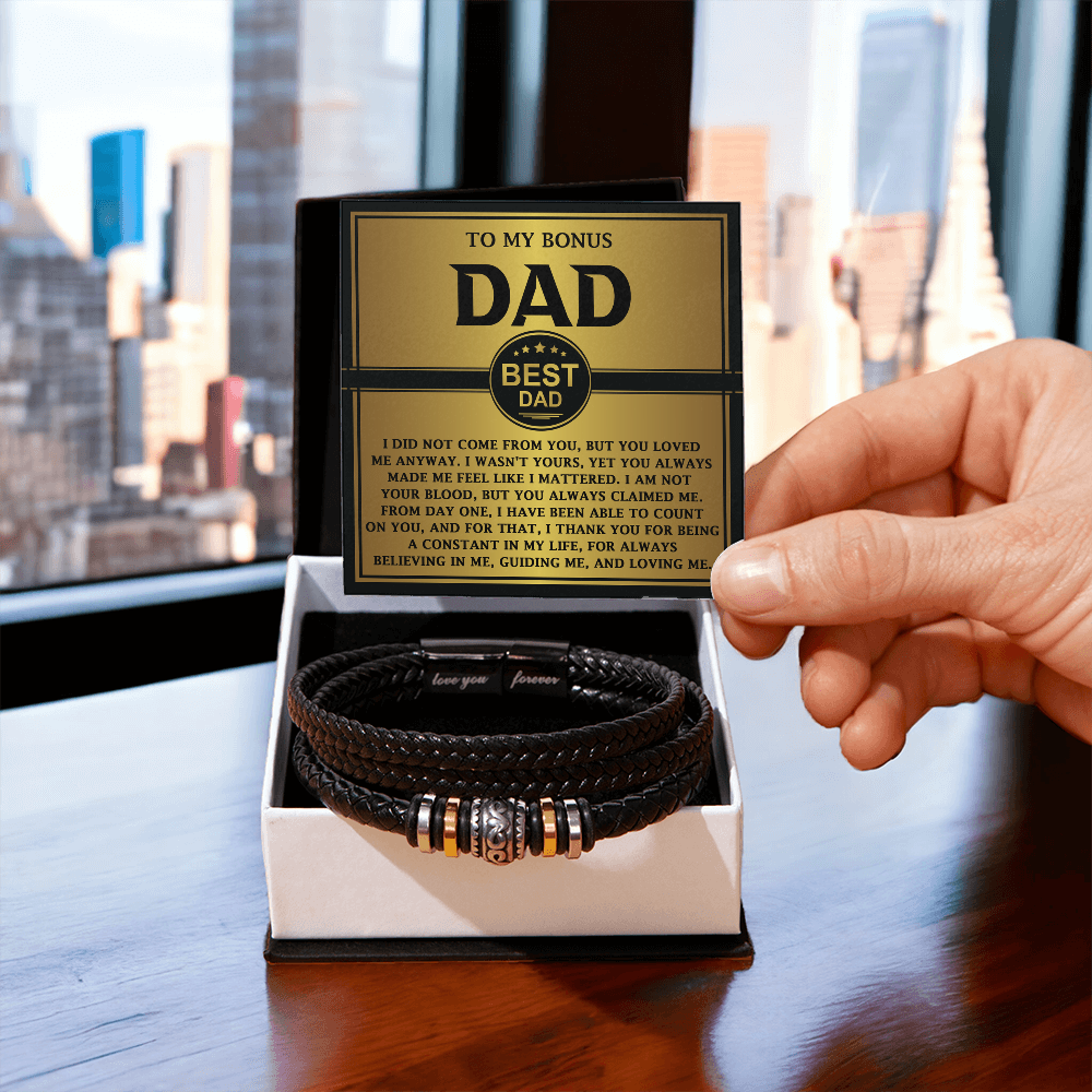 Mens Love You Forever Bracelet Luxury Box DAD0000002BR