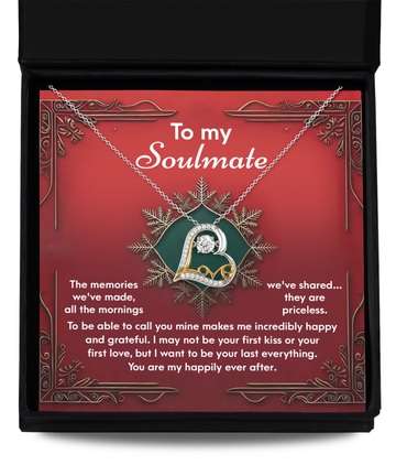 My Soulmate - The Memories We've Made - They Are Priceless - Call You Mine Makes Me Incredibly Happy - Be Your Everything - My Happily Ever After - Love Dancing Necklace LD, WIF0000026LD