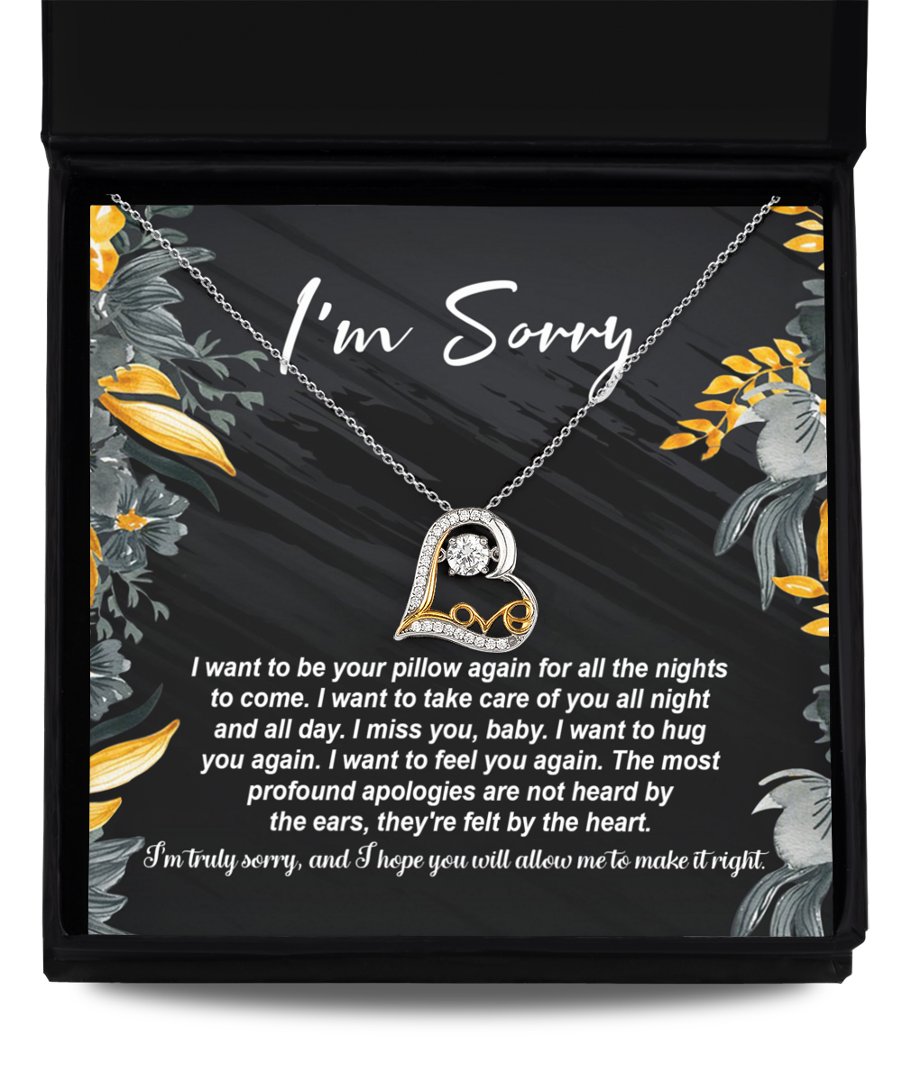 I'm Sorry - Be Your Pillow - Make It Right  - Love Dancing Necklace LD, APZ0000008LD