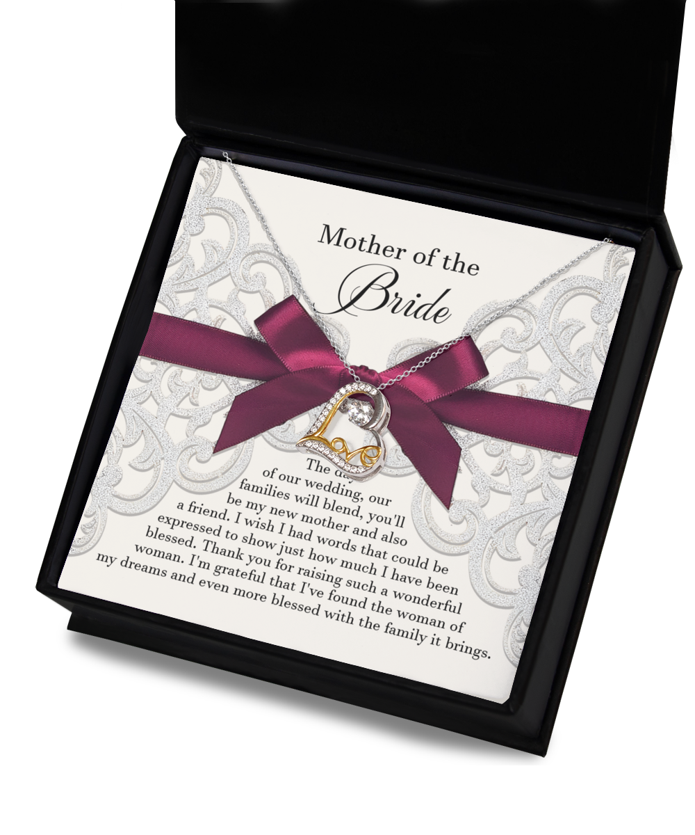 Mother Of The Bride - Our Wedding Day, Love Dancing Necklace LD, WED0000004LD