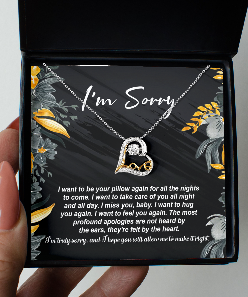 I'm Sorry - Be Your Pillow - Make It Right  - Love Dancing Necklace LD, APZ0000008LD